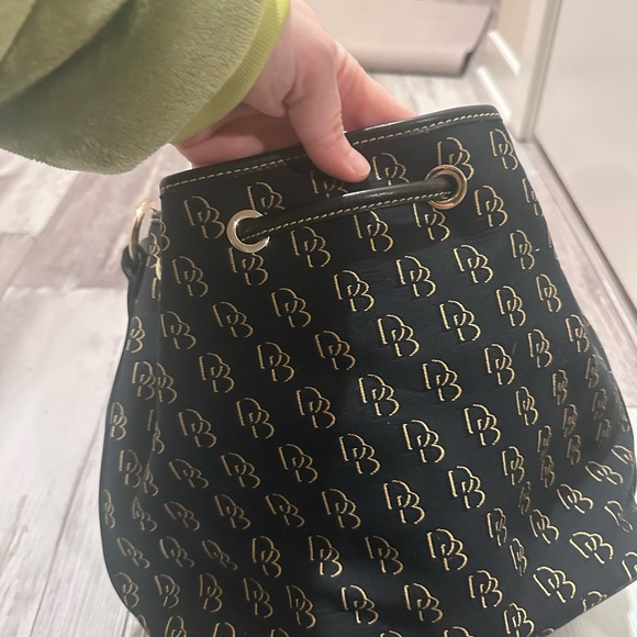 Dooney & Bourke monogram drawstring bucket bag - Picture 10 of 15